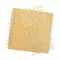 12 Pack: Gold Glitter Swirl Stickers by Recollections™